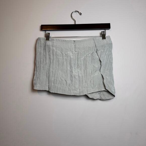 OPEN YY Crinkled Gather Mini Skirt - Size S - Picture 5 of 8